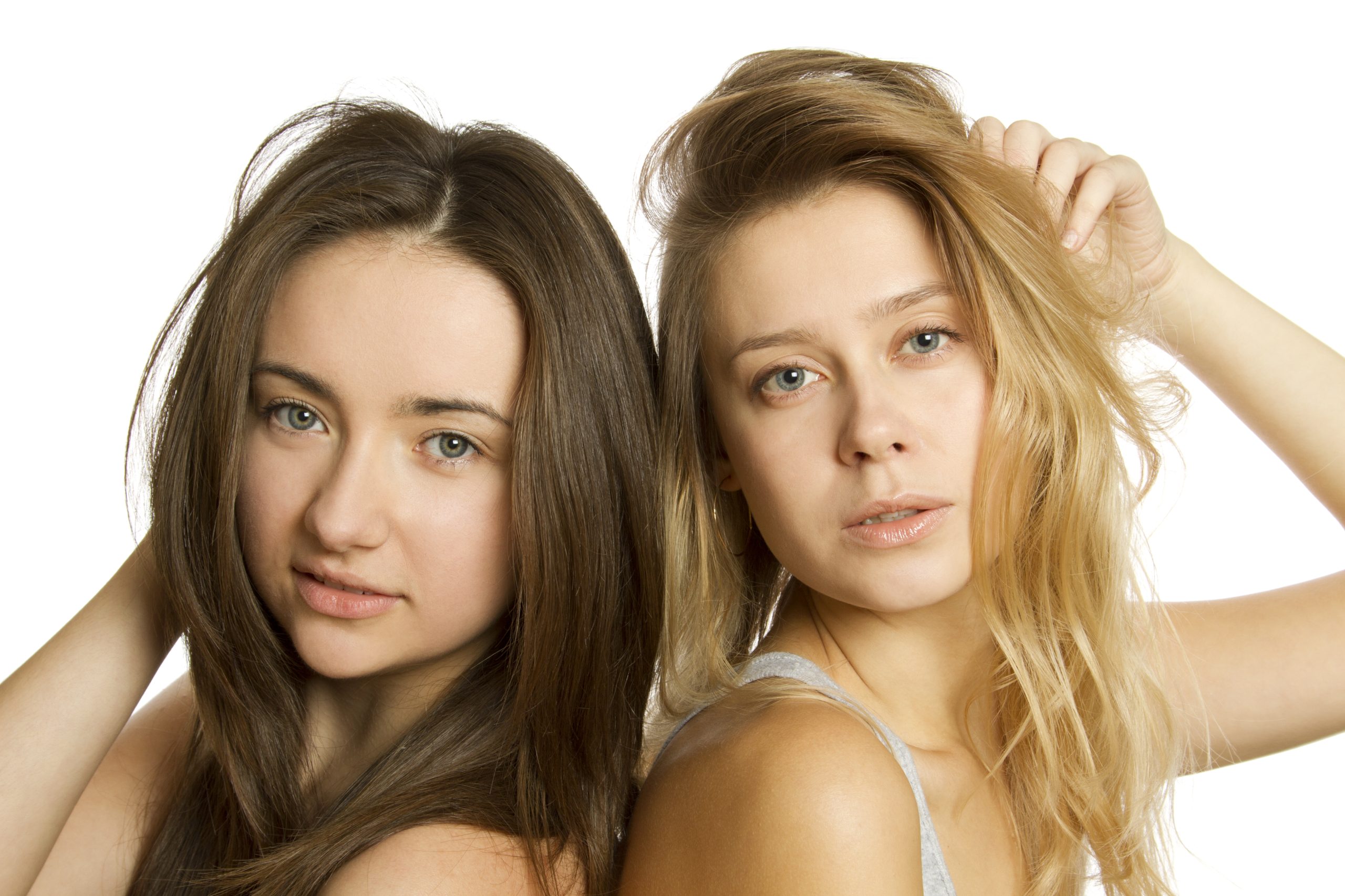 Straight Asian hair with natural, glass-like shine.