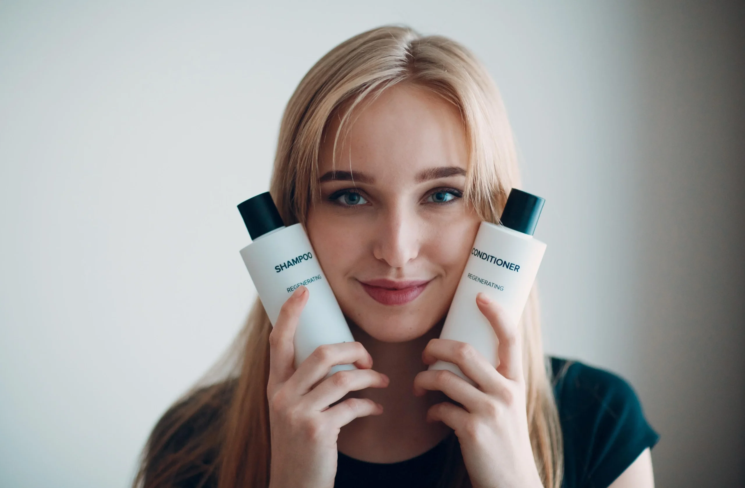 Conditioner for type 2B wavy hair to define natural texture.