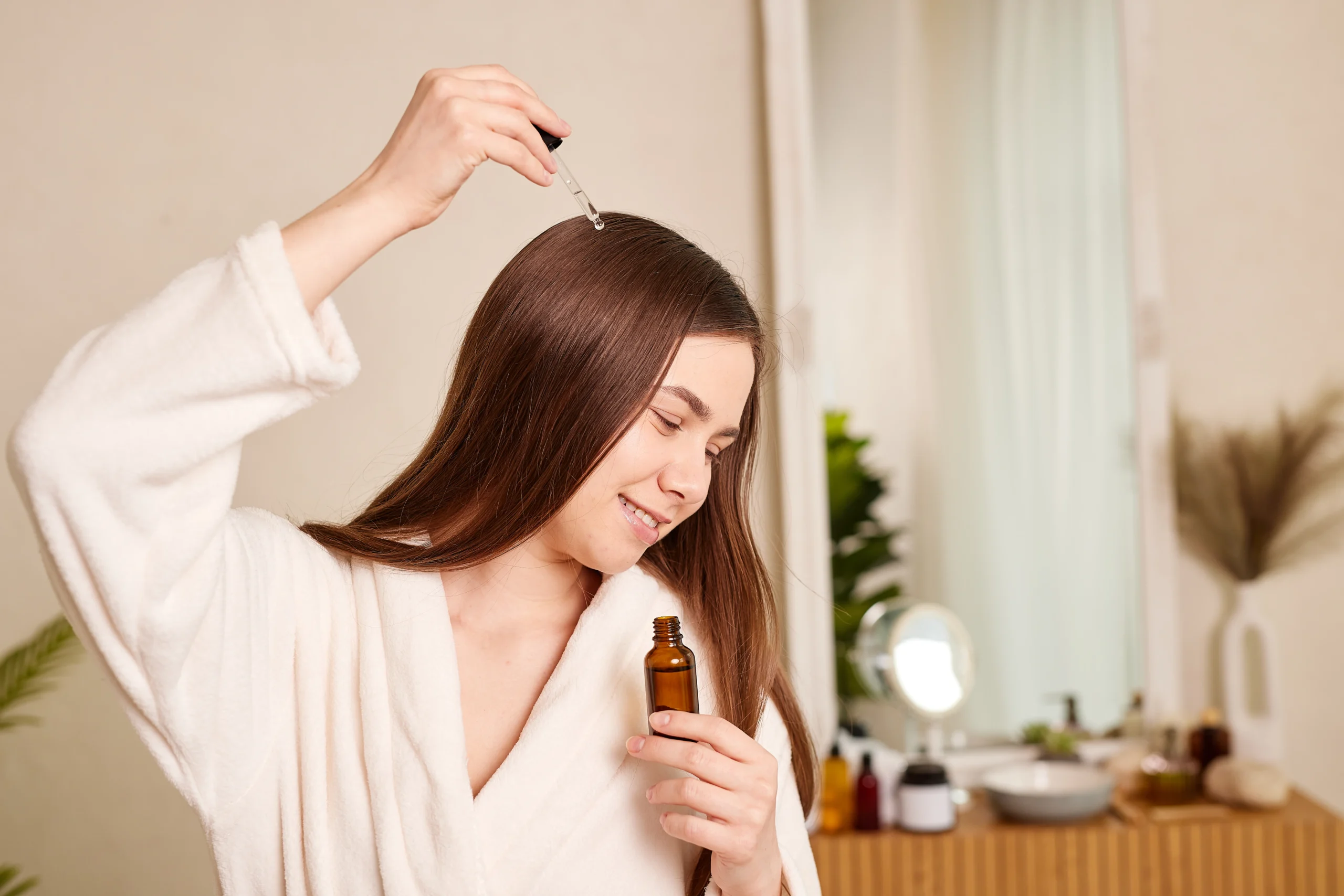 DHT-blocking hair growth serum for men and women