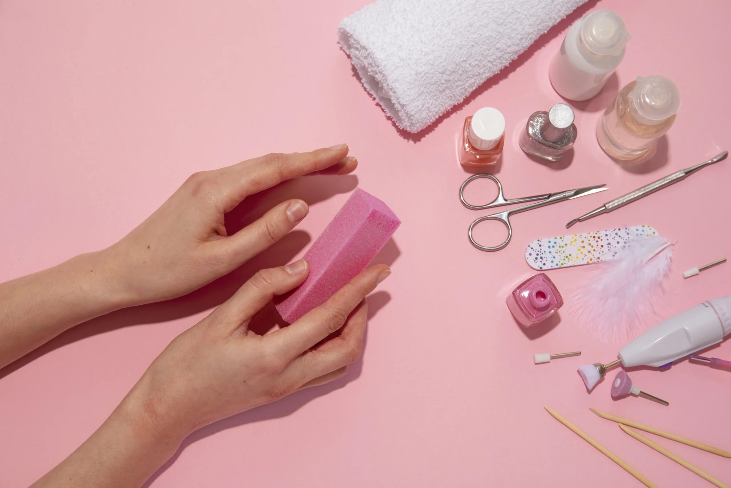 DIY manicure and pedicure at home for healthy nails and soft skin